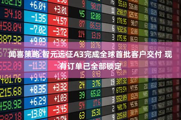 闻喜策略 智元远征A3完成全球首批客户交付 现有订单已全部锁定