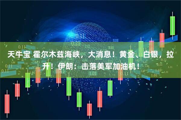 天牛宝 霍尔木兹海峡，大消息！黄金、白银，拉升！伊朗：击落美军加油机！